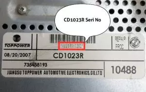 Fiat Toppower Radio Code Serial No