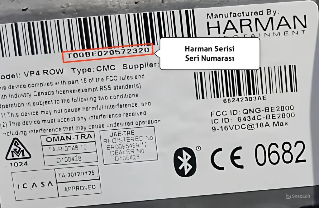 Fiat Harman Radio Code Serial Number