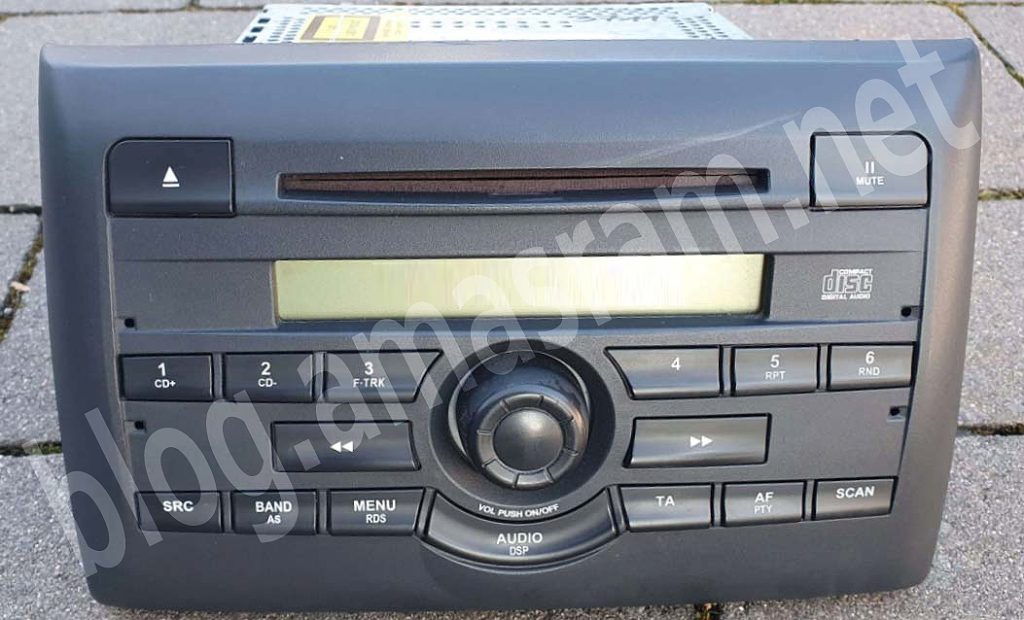 Fiat Visteon Model Teyp Radyo Görseli