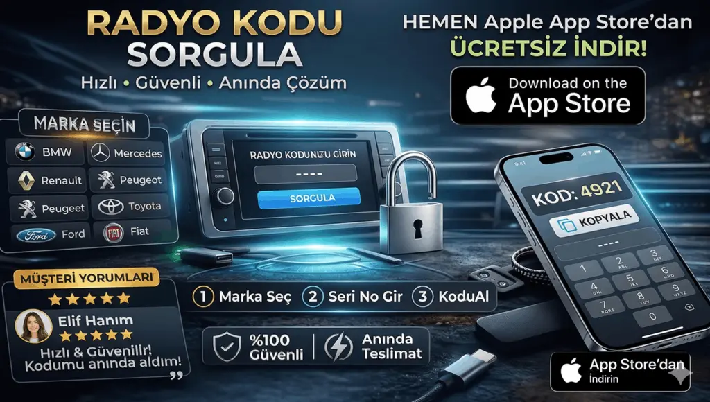 Radyo Kodu Sorgulama Programı App Store İndir