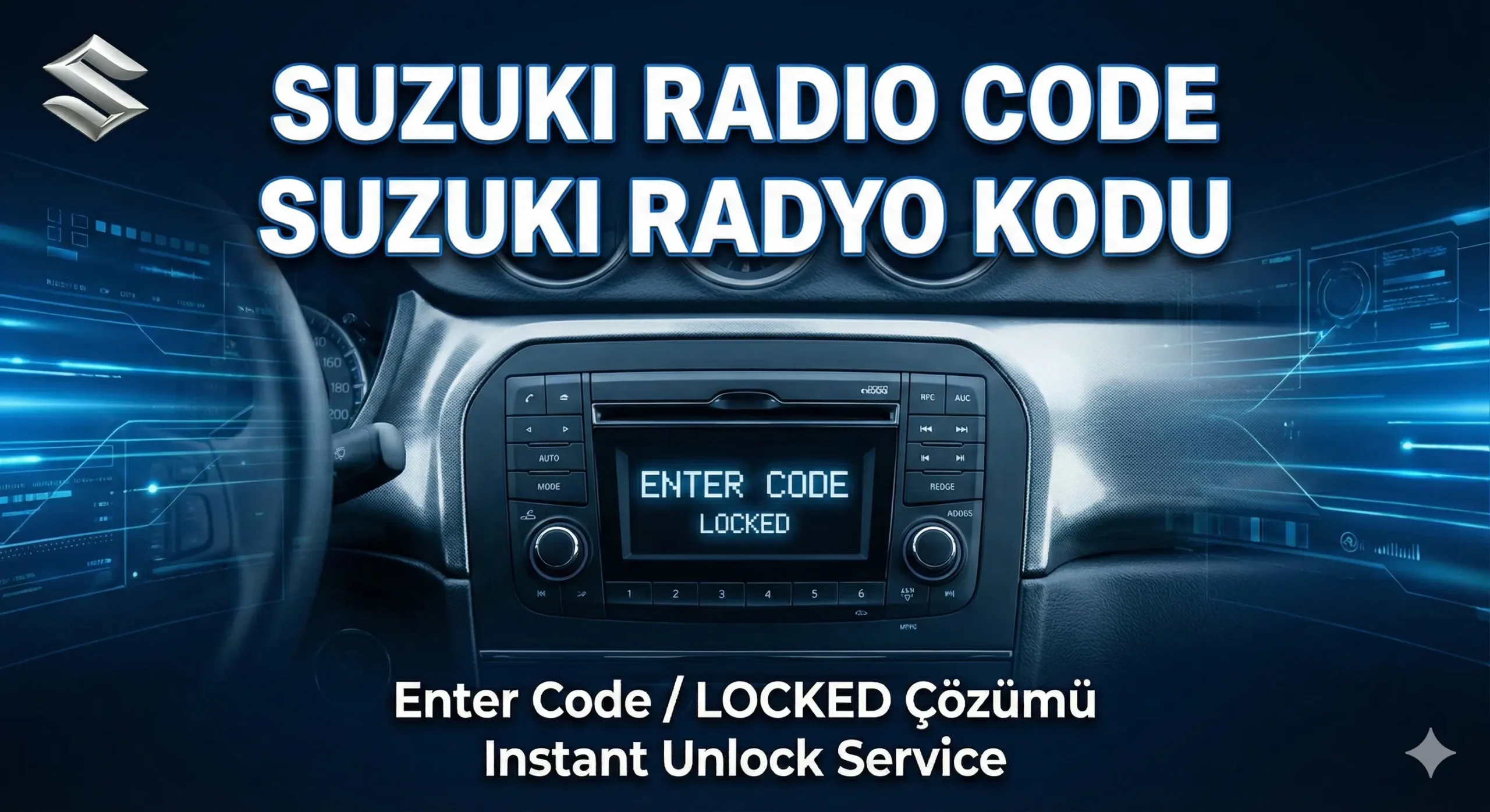 Suzuki Radio Code Finder All Models Updated For 2026 KumAy Oto Suzuki Radyo Kodu Sorgula Radio Code Finder Scaled.webp